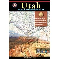 Utah Road & Recreation Atlas - 9th Edition, 2022 (Benchmark Road & Recreation Atlases)