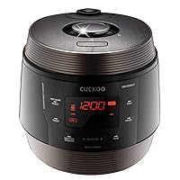 Cuckoo CMC-QSN501S Q5 Superior Multifunctional 5 Quarts, Black Multi-Pressure Cooker