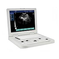 Veterinary Ultrasound Machine Laptop B-Ultrasound Scanner N20 15 Inch HD LCD Display with Various Probes for Pregnancy Ranch Pets Cattle, Sheep, Horses Animals (Convex & Rectal Linear Probe)