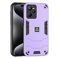 Phone Case Compatible with OPPO Realme C53/Realme Narzo N53/Realme C51 Case Military Grade Drop Proof Duty Full Body Protective Case TPU Rubber and Hard PC Phone Case Cover Matte Textured Cover ( Colo