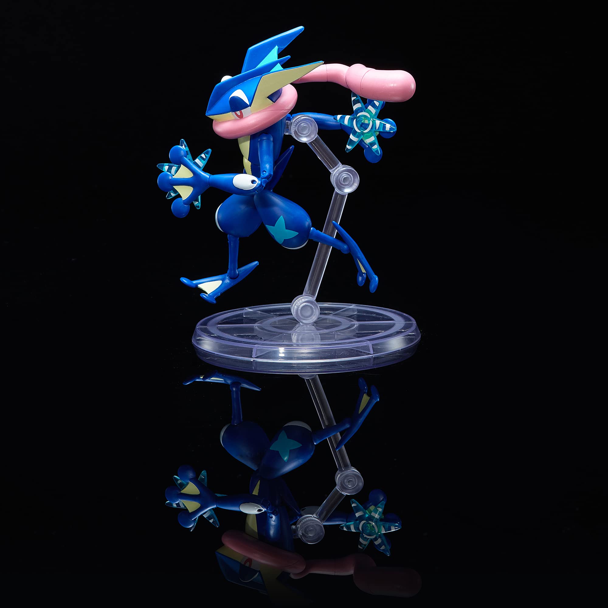 Pokemon Greninja, Super-Articulated 6-Inch Figure - Collect Your Favorite Pokémon Figures - Toys for Kids and Pokémon Fans
