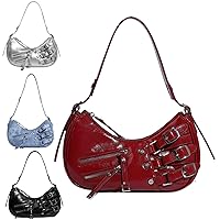 Cute Handbag Purse for Women Lady Large Capacity Lightweight Aesthetic Grunge Fashion Shoulder Crossbody Bag Daily Use