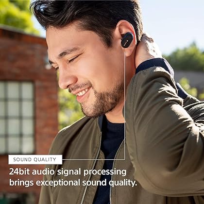 Sony WF-1000XM3 Industry Leading Noise Canceling Truly Wireless Earbuds Headset/Headphones with AlexaVoice Control And Mic For Phone Call, Black