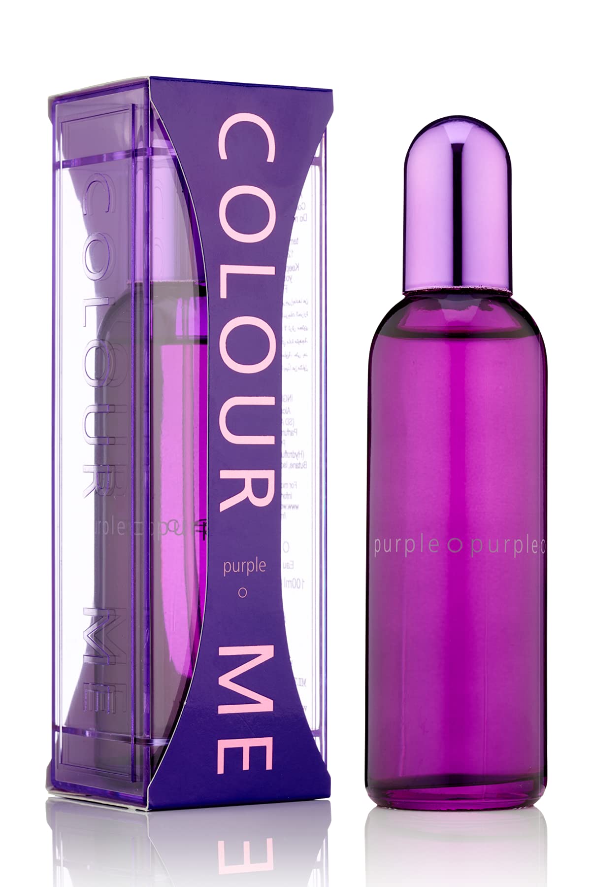 COLOUR ME Purple - Fragrance for Women - 3.4 oz Eau de Parfum, by Milton-Lloyd