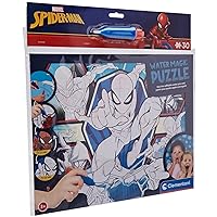 Clementoni 22706 Spiderman Water Reveal Marvel Spiderman-30 Pieces-Jigsaw Puzzle for Kids Age 3, Multicoloured