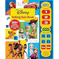 Disney Frozen, Toy Story, and More! - Talking Quiz Sound Book - Over 200 Interactive Questions on Disney and Pixar Films - PI Kids (Play-A-Sound) Disney Frozen, Toy Story, and More! - Talking Quiz Sound Book - Over 200 Interactive Questions on Disney and Pixar Films - PI Kids (Play-A-Sound) Hardcover