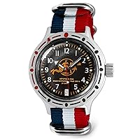 Vostok | Scuba Dude Amphibian Automatic Self-Winding Russian Diver Wrist Watch | WR 200 m | Amphibia 420380 |Fashion | Business | Casual Men's Watches