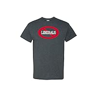 No Liberals Funny Shirt Men's T-Shirt Conservative Republican