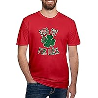 CafePress Rub Me for Luck T Shirt Men's Fitted T