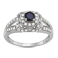 1 Carat Total Weight (cttw) 14K Wedding Rings - Diamond Bridal Ring for Women