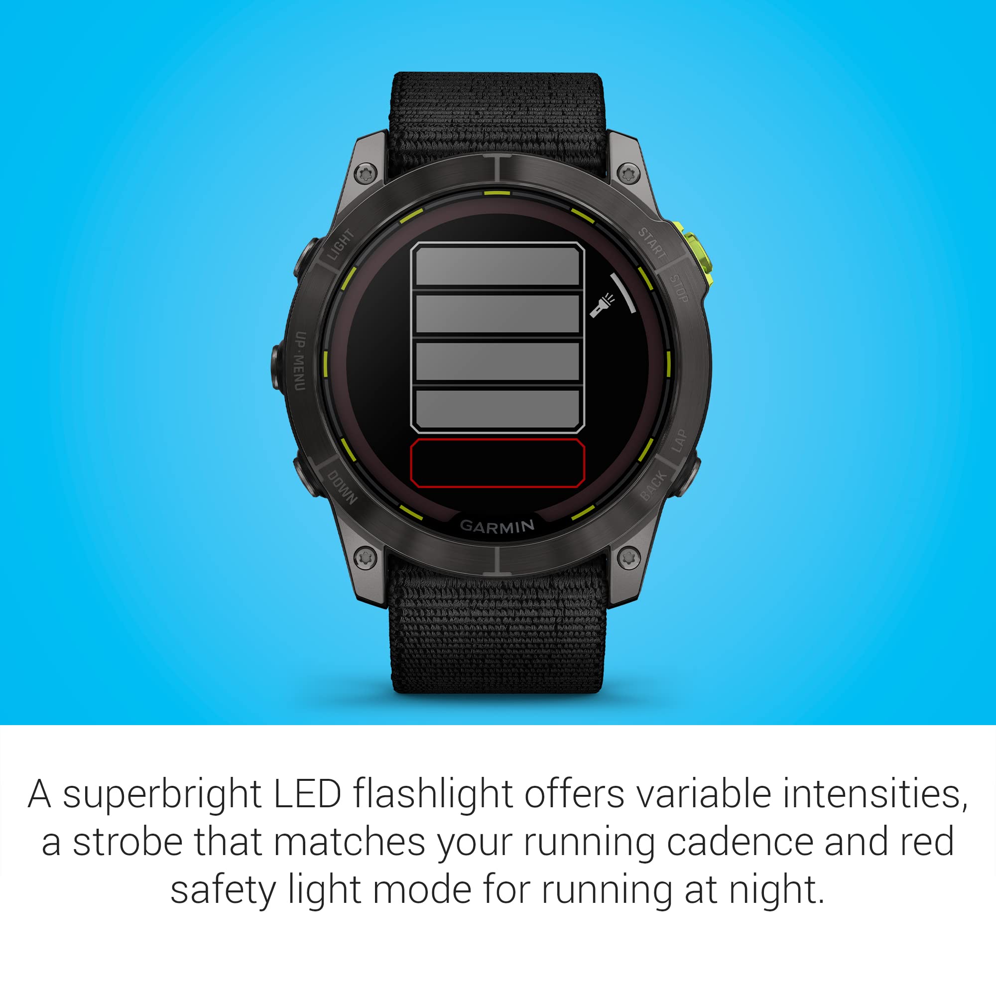 Garmin Enduro™ 2 – Ultraperformance Watch, Long-Lasting GPS Battery Life, Solar Charging, Preloaded Maps