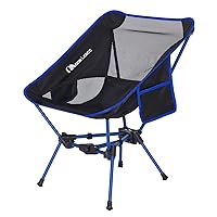 MOON LENCE Outdoor Chair, Camping Chair, Folding Chair, Triangular Design, More Stable, More Convenient Storage, Compact, Lightweight, Hiking, Fishing, Climbing, Load Capacity: 330.7 lbs (150 kg),