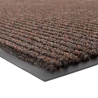 Notrax - 109S0036BR 109 Brush Step Entrance Mat, for Home or Office, 3' X 6' Brown