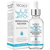 Botox Stock Solution Facial Serum 2 Fl Oz- Botox Face Serum Anti Aging Instant Face Lift for Women, Instant Face Tightening Botox, Reduce Fine Lines, Wrinkles, Boost Skin Collagen, Hydrate &Plump Skin