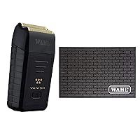 Wahl Professional 5 Star Vanish Shaver & Wahl Professional Tool Mat for Clippers, Trimmers & Haircut Tools Bundle