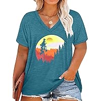 Women Plus Size Top Cute Funny Inspirational Kind Graphic Tees Tops