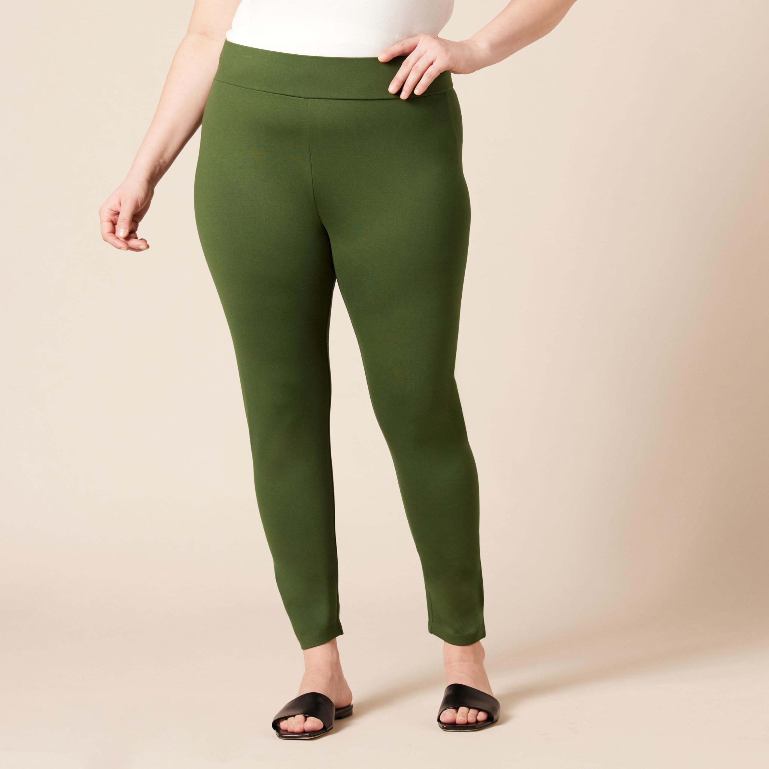 Amazon Essentials Women's Ponte Legging (Available in Plus Size)