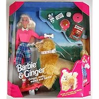 Mattel Barbie 17116 1997 Barbie & Ginger The Dog