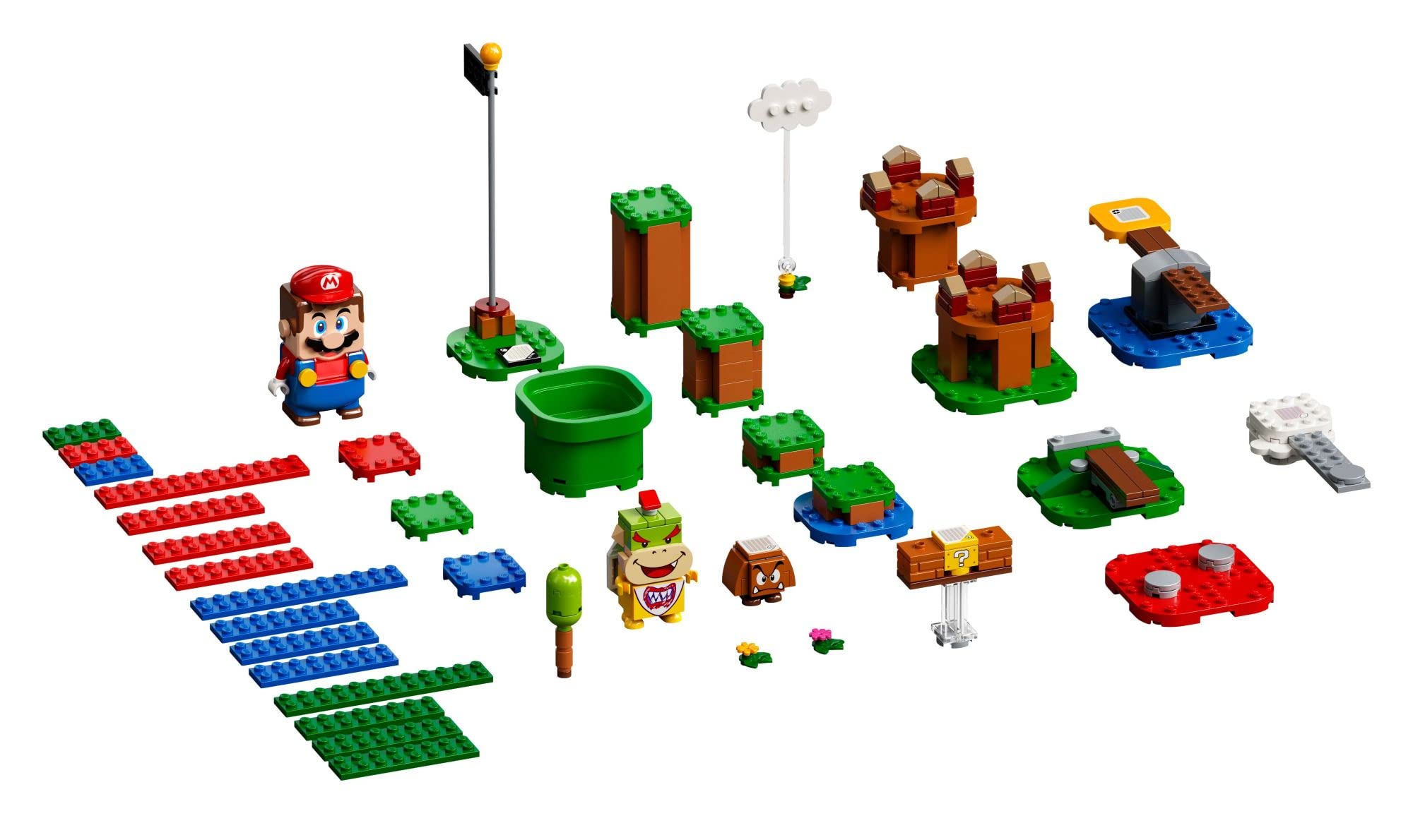 LEGO Super Mario Adventures Starter Course Set 71360, Buildable Toy Game, Birthday Gift for Super Mario Bros. Fans and Kids 6 Plus Year Old with Interactive Figure and Bowser Jr.