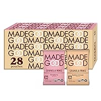 MadeGood Cookies & Crème and Strawberry Granola Minis Variety 28pk