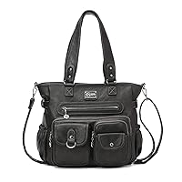 KL928 Large Purses for Women Shoulder Bag Tote Handbags Stylish Vegan Leather Hobo Bags Ladies