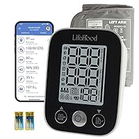 Digital Blood Pressure Monitor with Voice Broadcasting - 22~42cm Automatic Blood Pressure Cuff That Fits Standard to Large Stores Up to 199 * 2 Readings