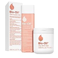 Skincare Oil Body Oil with Bio-Oil Dry Skin Gel, Full Body Skin Moisturizer