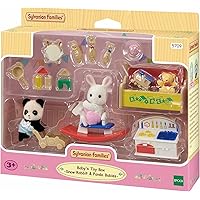 EPOCH Sylvanian Families 5709 Baby Toy Chest Twins and Babies Mini Dolls