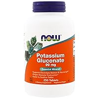 Foods Potassium Gluconate 99 Milligrams - 250 Tablets