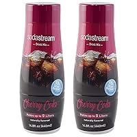 SodaStream Cherry Cola, 440ml 2 Pack, 14.8 Fl Oz (Pack of 2)
