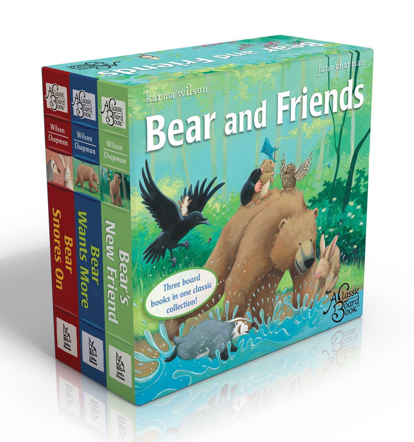 Bear and Friends (Boxed Set): Bear Snores On; Bear Wants More; Bear's New Friend (The Bear Books)