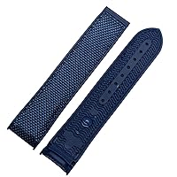 Nylon Rubber Watchband For Omega Men Deployant Clasp Strap Watch Accessorie Silicone Watch Bracelet Chain