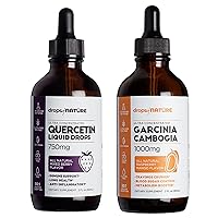 Garcinia Cambogia Supplement | Quercetin Liquid Drop | Bundle