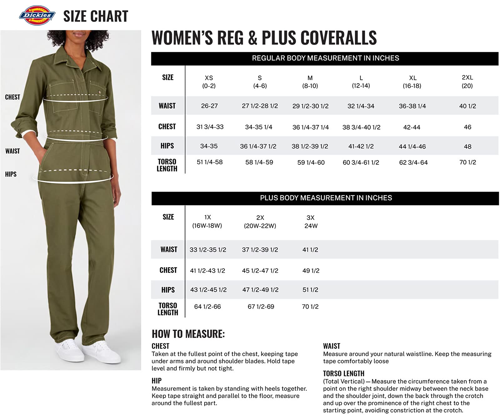 Dickies Women's Long Sleeve Coverall