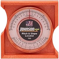 Johnson Level & Tool 750 Pitch & Slope Locator, Orange, 1 Level