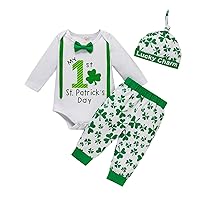 Baby Infant Boys Girls Long Sleeve Romper Bodysuit Baby Clothes Floral Prints Pants Hat Outfits Baby Room Ideas