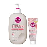 Bundle of eos Shea Better Hand Cream & Body Lotion - Coconut, Natural Shea Butter Hand Lotion and Skin Care, 24 Hour Hydration with Shea Butter & Oil