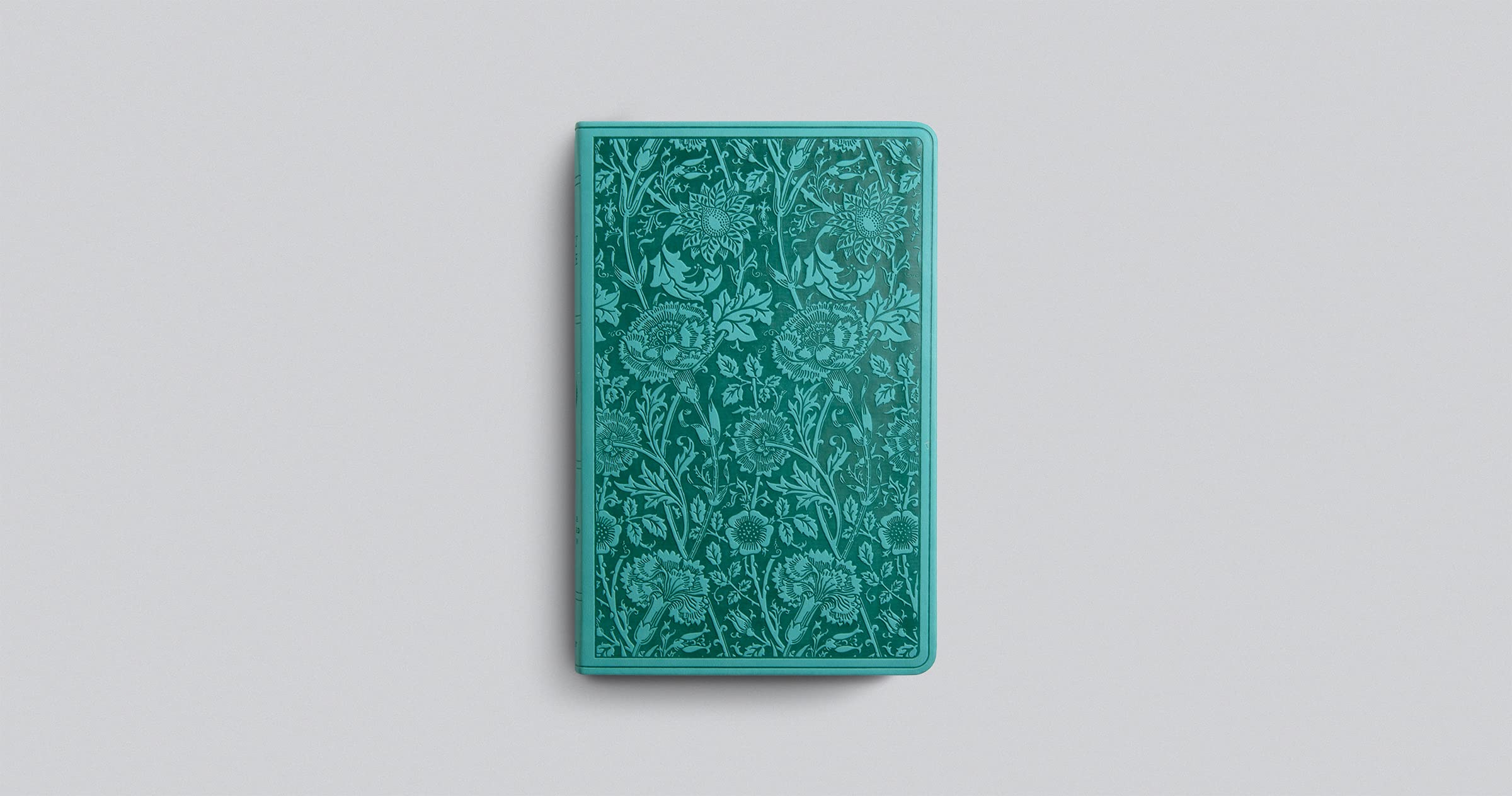 ESV Premium Gift Bible (TruTone, Teal, Floral Design)