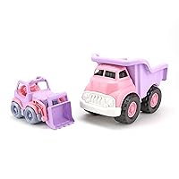 Green Toys Pink Dump Truck & Scooper