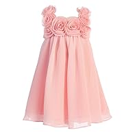 Lorderqueen Girls'Chiffon Little Girls Flower Girl Dress Bridesmaids Dress