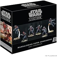 Star Wars Legion Mandalorian Super Commandos Expansion | Two Player Battle Game |Strategy Game for Adults and Teens | Ages 14+ | Average Playtime 3 Hours | Made by Atomic Mass Games (FFGSWL94)