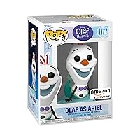 POP Pop! Disney!: Olaf Presents - Olaf as Ariel, Snowman- POP 1 Multicolor