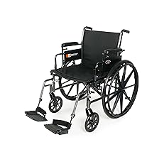 Everest & Jennings Traveler L3 Plus XVI Wheelchair, Lightweight Adult Use, 20