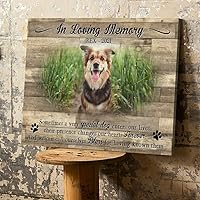 Dog Memorial Gifts Sometimes Very Special Dog Personalized Canvas Art - Home Decor Wall Art Print Poster Painting, Print Picture Wall Art for Bedroom Living Room Home Decoration, Full Size