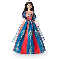 Barbie Signature Doll, Lunar New Year Collectible in Traditional Hanfu Robe with Chinese Prints, Displayable Packaging