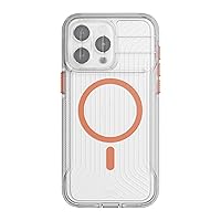 Tech21 Evo Max case for iPhone 15 Pro Max - Compatible with MagSafe - Impact Protection Case -21x Military Standard Tested - Lanyards Included - Vivid Orange