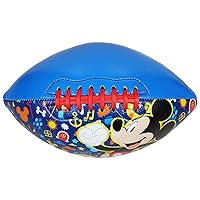 Capelli Sport Disney Mickey Mouse Youth Football, Get Silly Small Mini Junior Football for Kids, Size 6, Multi