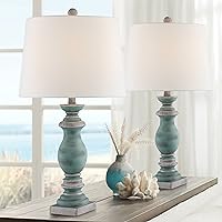 Regency Hill Patsy Country Cottage Traditional Style Table Lamps 26.5
