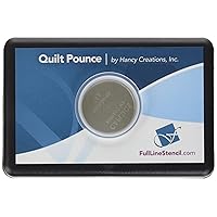Hancy 2-Ounce Ultimate Quilt Pounce Pad with Chalk Powder, White