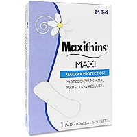 Co. - Maxithins Thin, Full Protection Pads, 250 Individually Boxed Napkins/Carton MT-4 (DMi CT